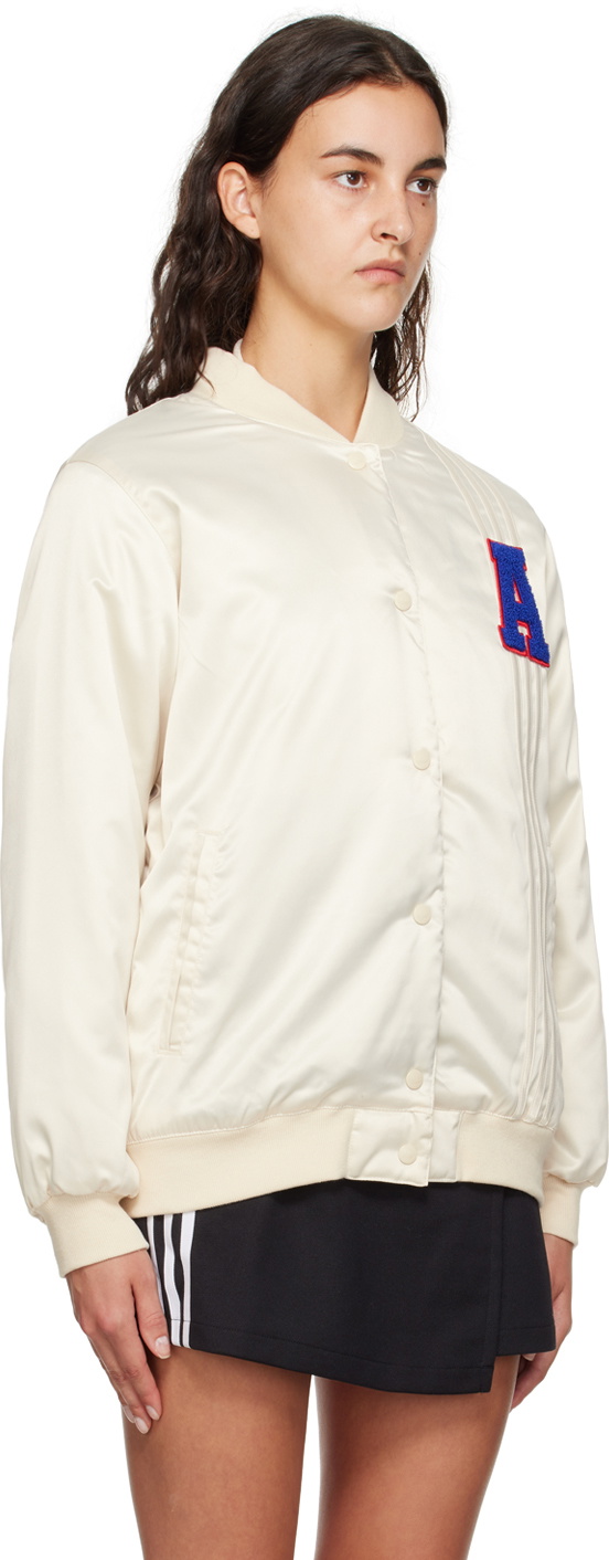 adidas Originals Off-White Collegiate Bomber Jacket