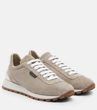 Brunello Cucinelli Monili suede sneakers