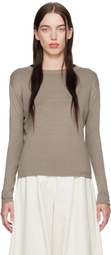 Max Mara Leisure Taupe Coimbra Sweater