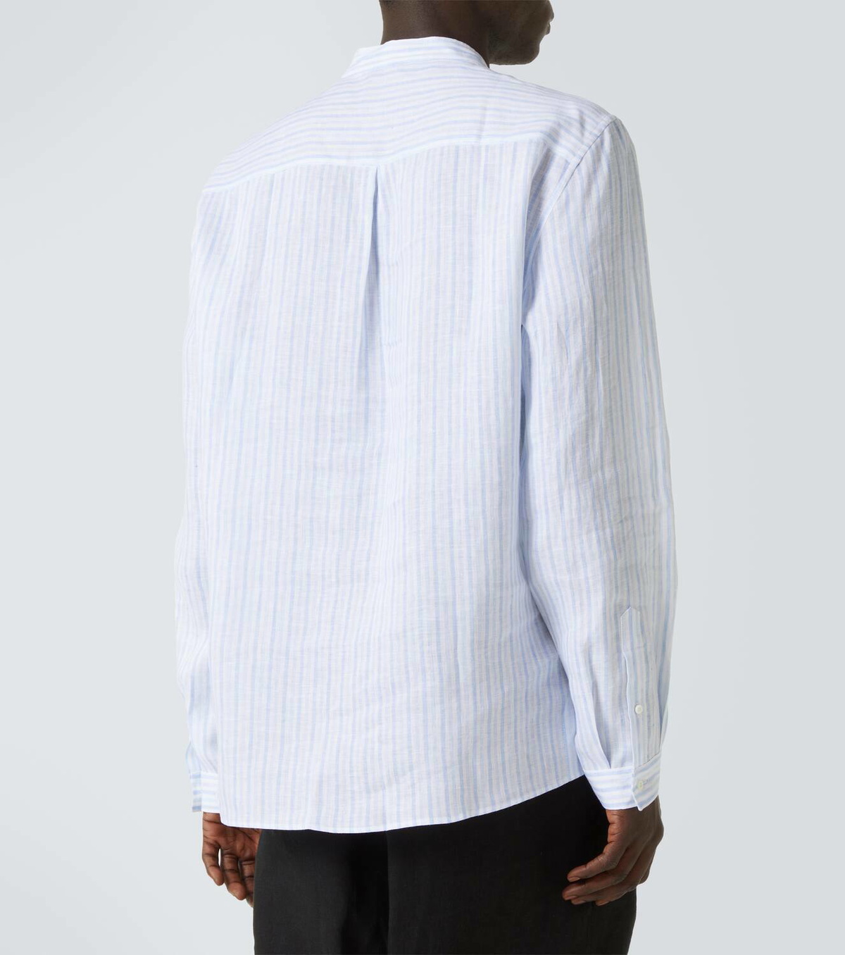 Brunello Cucinelli Striped linen shirt
