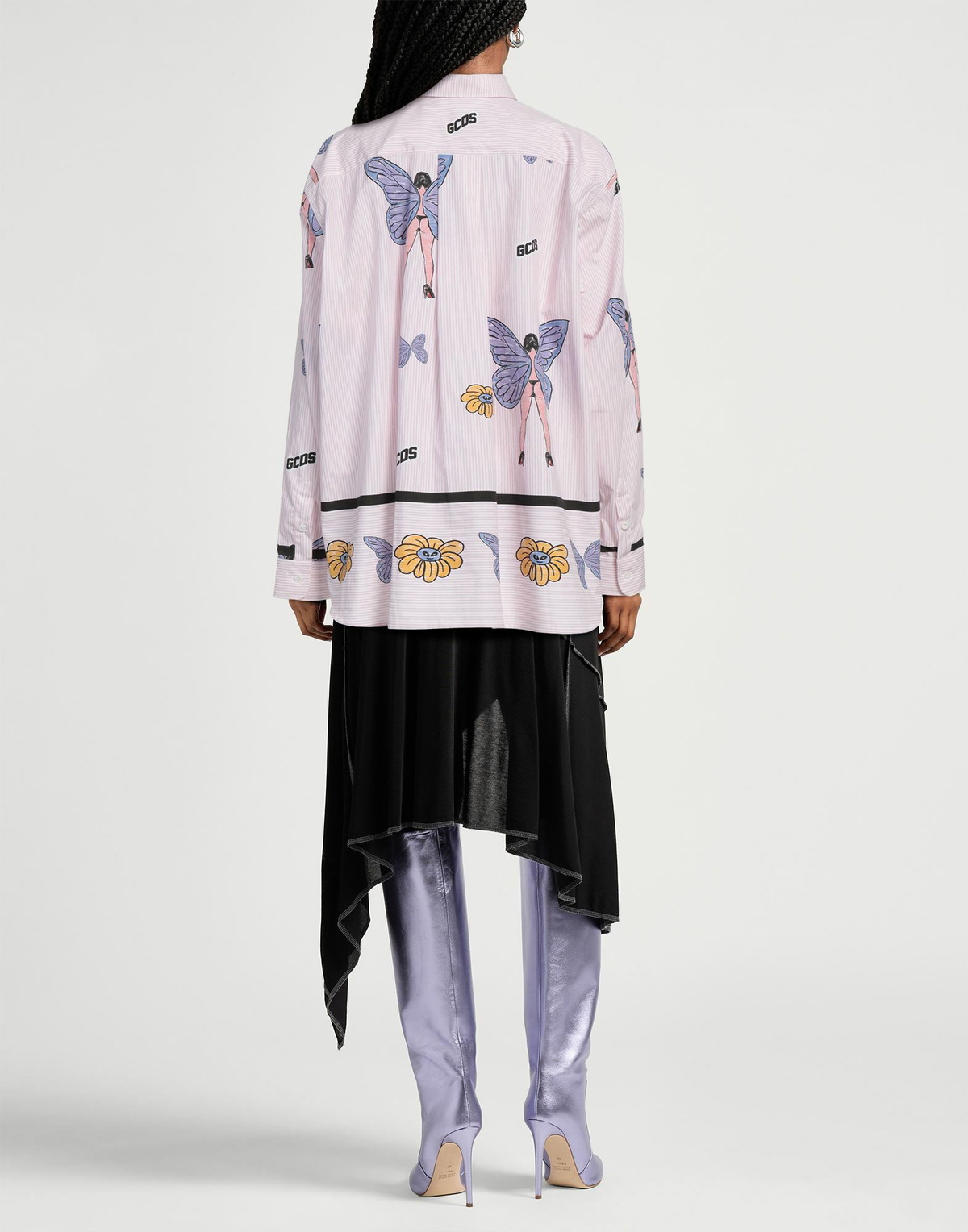 Gcds Womens Shirt in Pink