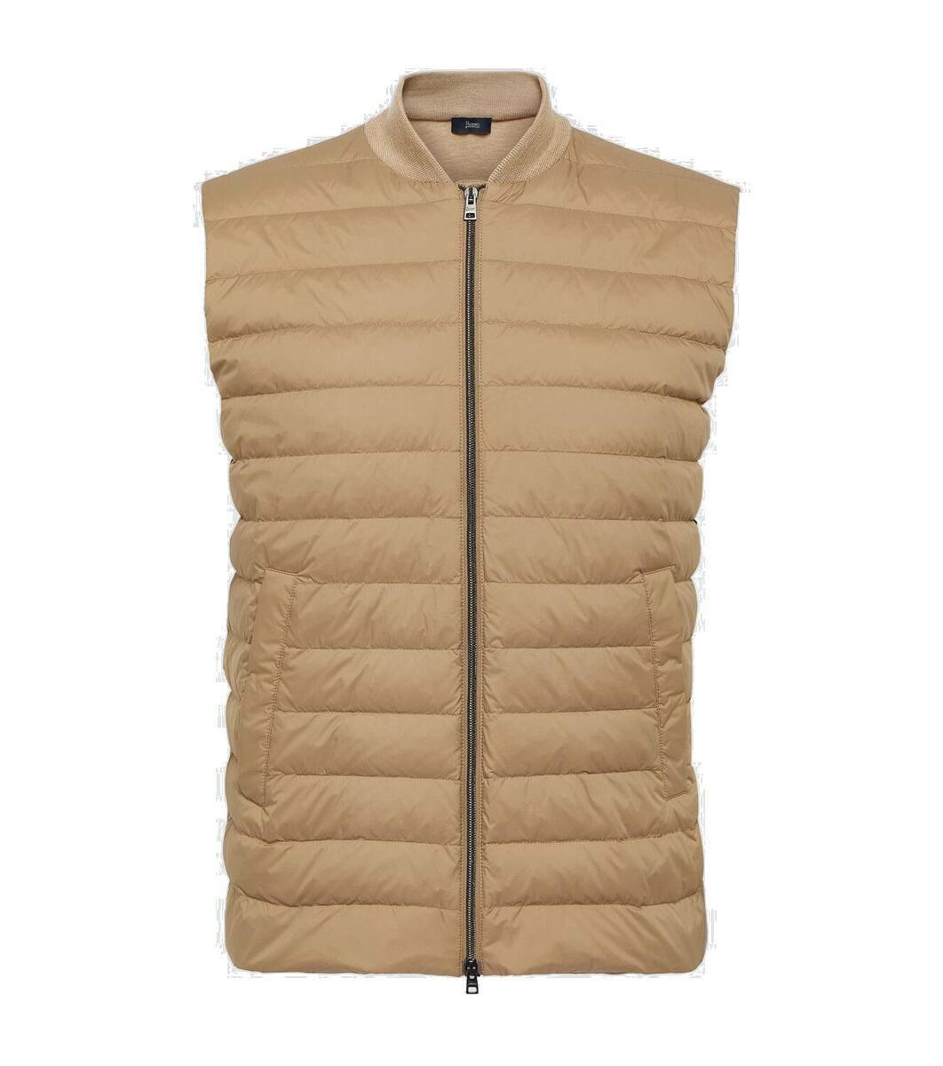 Photo: Herno Wool and silk down vest