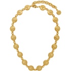 Versace Gold Tribute Coin Necklace
