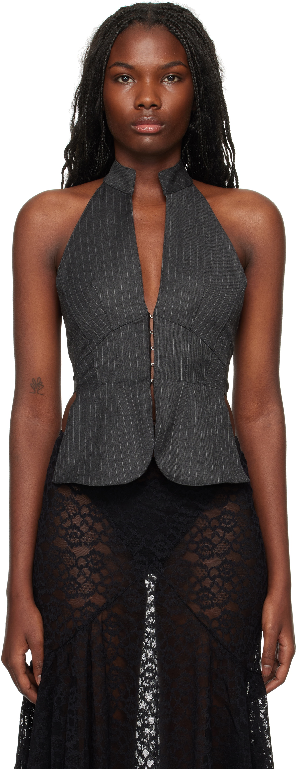 Gimaguas Gray Ring Top