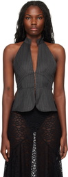 Gimaguas Gray Ring Top