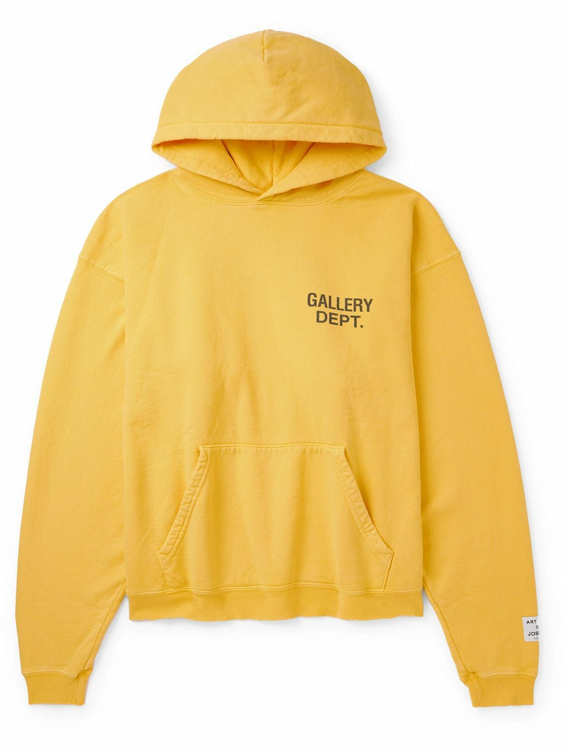 Gallery Dept. - Logo-Print Cotton-Blend Jersey Zip-Up Hoodie Gallery Dept. - Logo-Print Cotton-Blend Jersey Zip-Up Hoodie