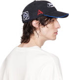 AMBUSH Black Embroidered Cap