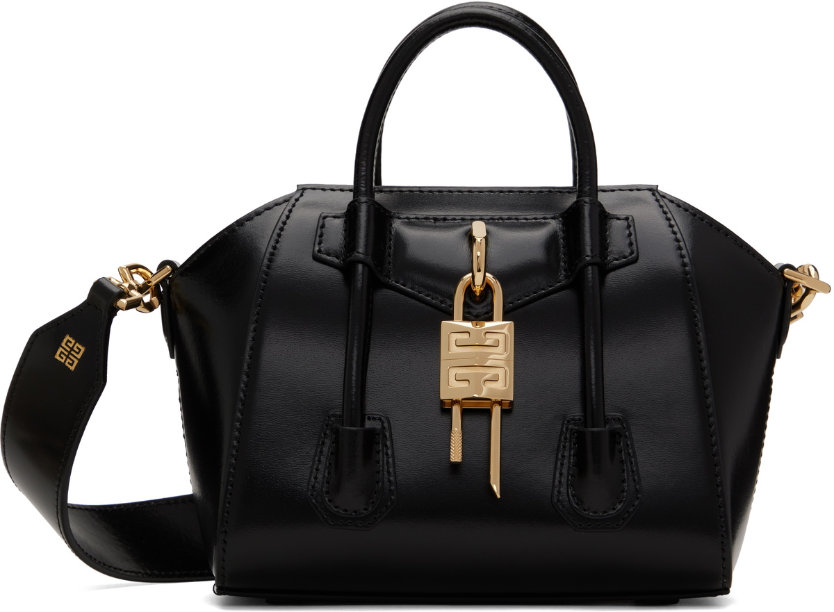 Givenchy Black Antigona Toy Lock Bag Givenchy