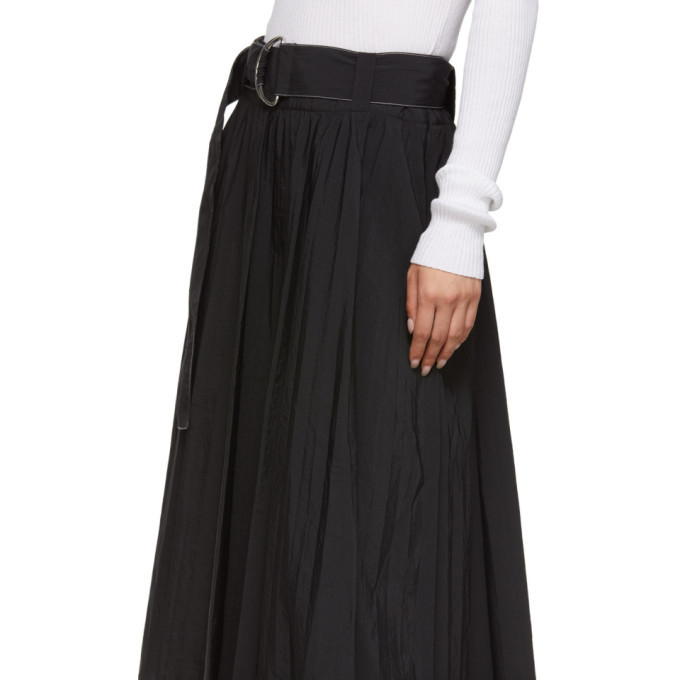 Proenza Schouler Black Parachute Pleated Skirt Proenza Schouler