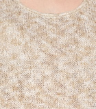 Alanui - Cotton-blend knit tank top