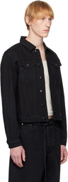 032c Black Down To Earth Boxy Denim Jacket