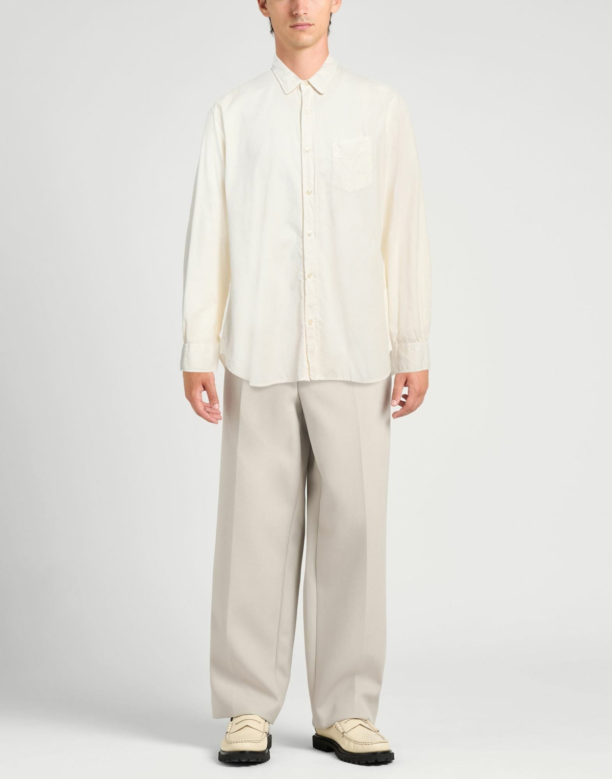 Officine Générale Mens Shirt Ivory