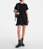 Sacai Logo ankle boots