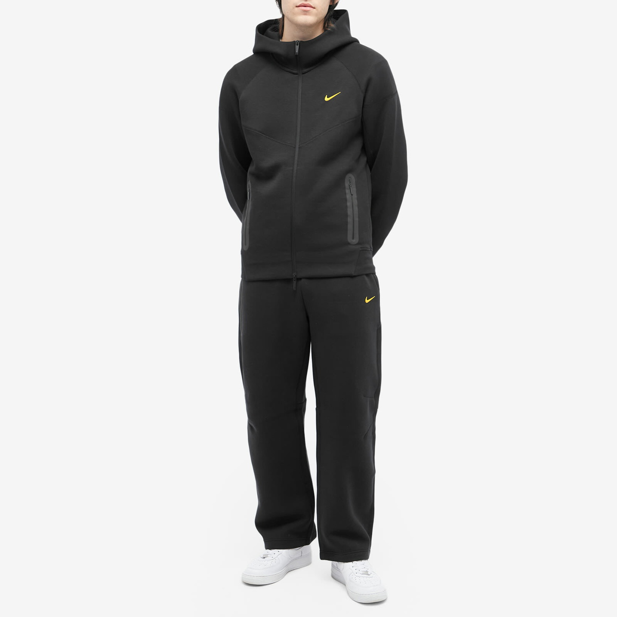 Nike Men's x NOCTA Tech Fleece Full Zip Hoody in Black