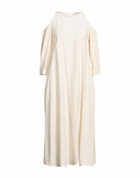 Peserico Womens Midi dress Cream