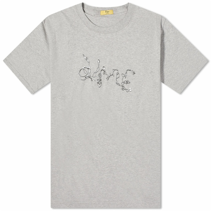 Photo: Dime Men's Tangle T-Shirt in Heather Grey