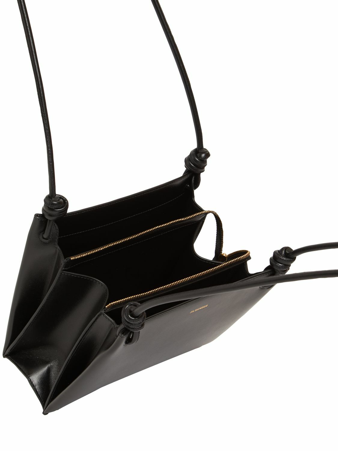 JIL SANDER Small Giro Leather Shoulder Bag Jil Sander