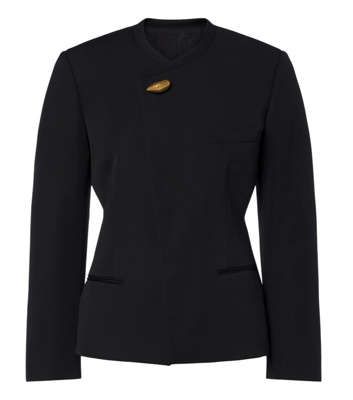 Photo: Bottega Veneta Wool grain de poudre blazer