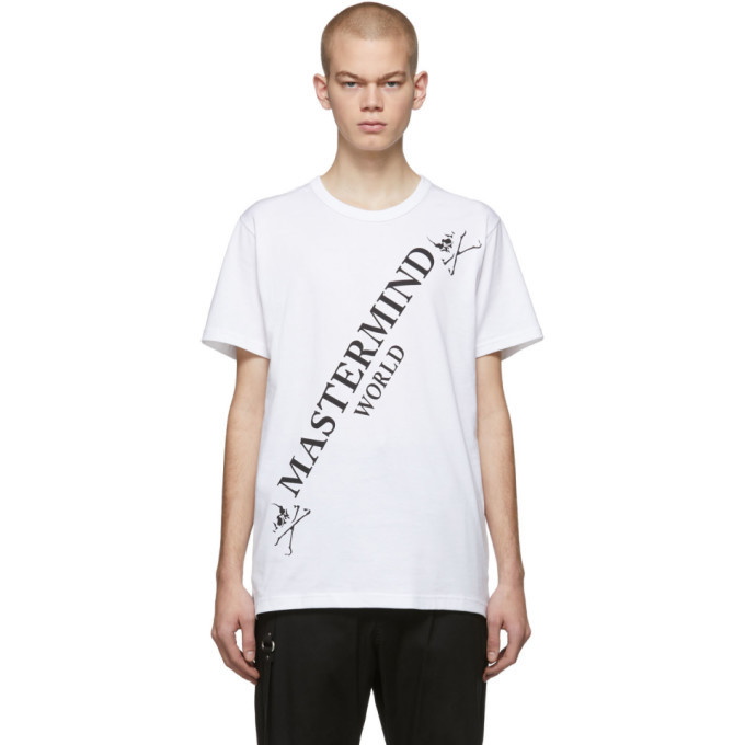 Photo: mastermind WORLD White Big Logo T-Shirt