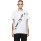 mastermind WORLD White Big Logo T-Shirt