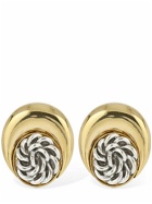 MARINE SERRE - Regenerated Button Moon Earrings