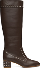 Maryam Nassir Zadeh Brown Kiki Tall Boots