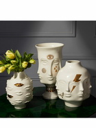 JONATHAN ADLER Dora Maar Large Gilded Vase
