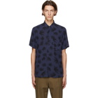 Hugo Navy Ekilio Short Sleeve Shirt