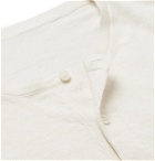 Anderson & Sheppard - Linen Henley T-Shirt - Neutrals