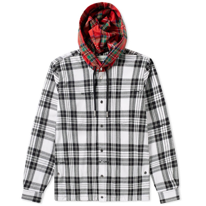 Photo: Off-White Hooded Check Shirt