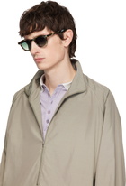 Maison Kitsuné Khaki A. Society Edition Camille Sunglasses