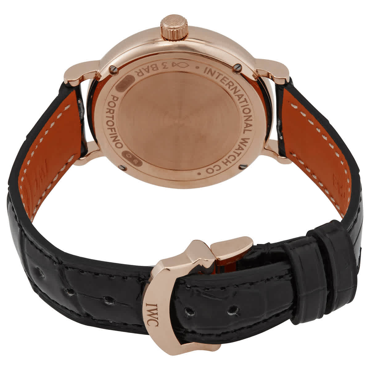 IWC Portofino Automatic 18kt Rose Gold Diamond Ladies Watch IW357406