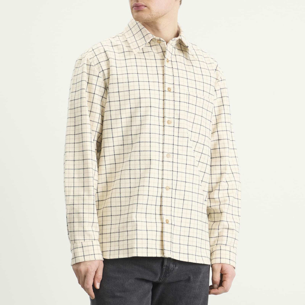 A.P.C. Men's Overshirt in Ecru