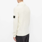 Stone Island Men's Stretch Wool Roll Neck Knit in Natural