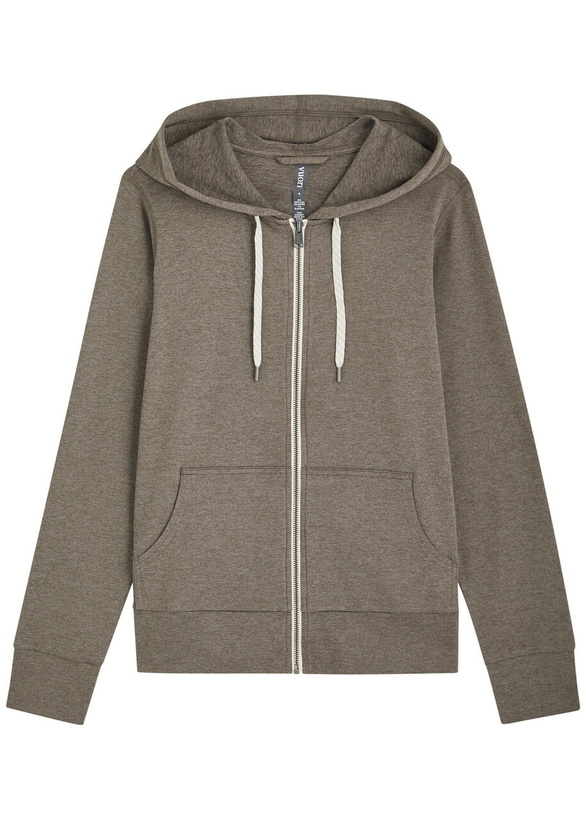 Photo: Vuori Halo Performance 2.0 Hooded Jersey Sweatshirt Mauve