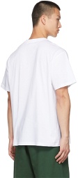 Burberry White Logo Graphic T-Shirt