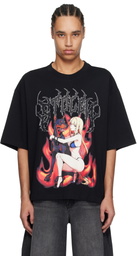 Stolen Girlfriends Club Black Anime Best Friend Relaxed T-shirt