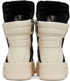 Rick Owens Black Mega Bumper Geobasket Sneakers