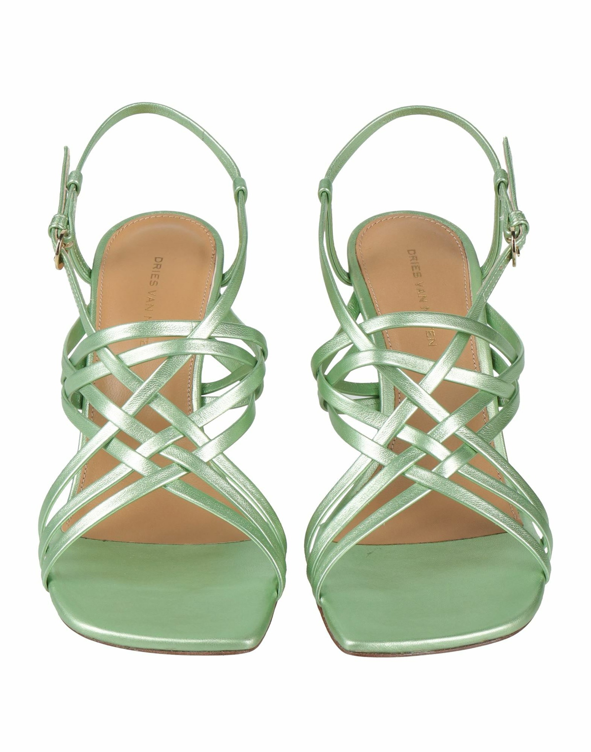 Dries Van Noten Womens Sandals Light in Green