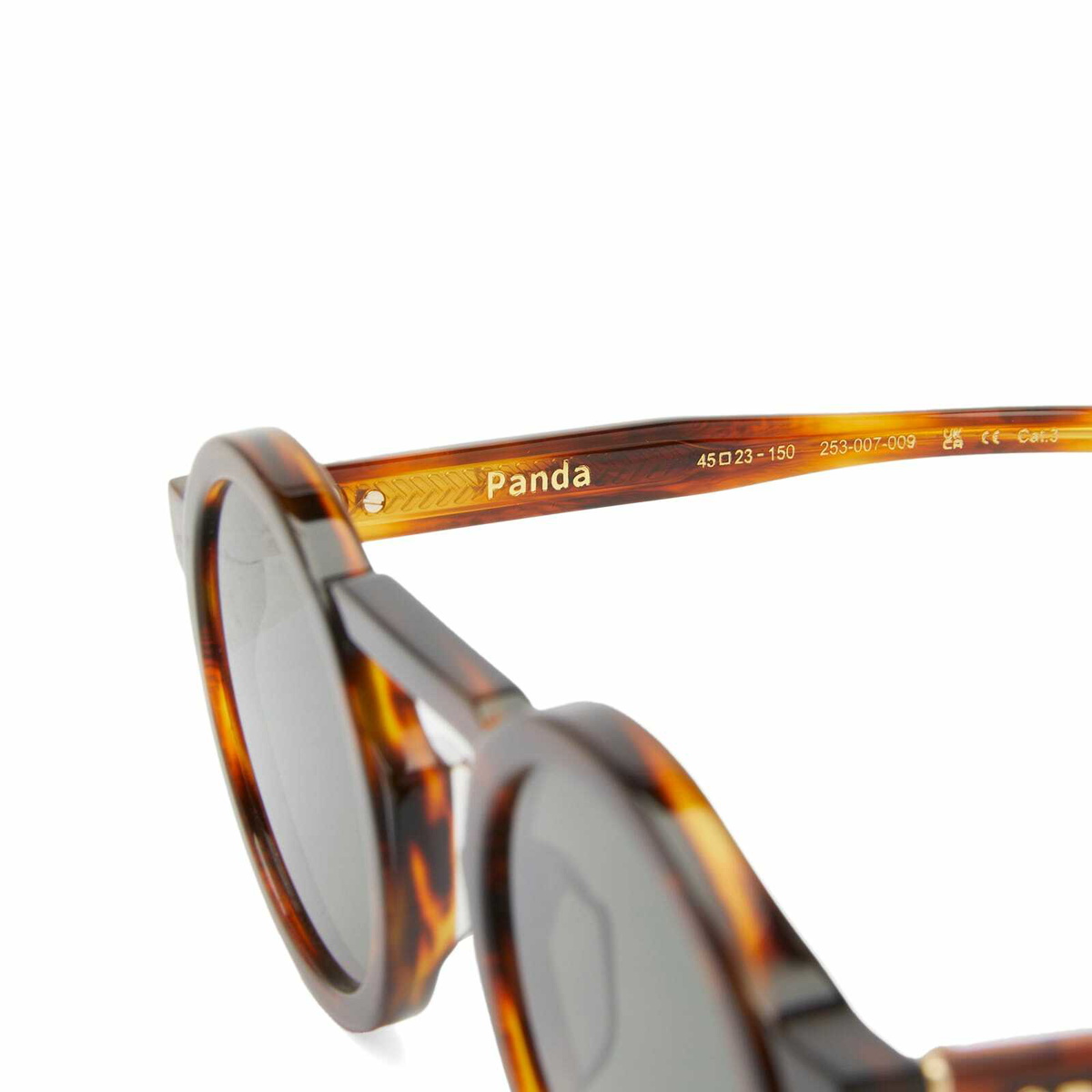 Oscar Deen Panda Sunglasses in Umber/Moss 