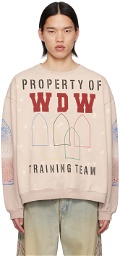 Who Decides War Pink 'Training' Sweatshirt