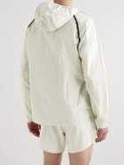 DISTRICT VISION - Max Shell Hooded Jacket - White