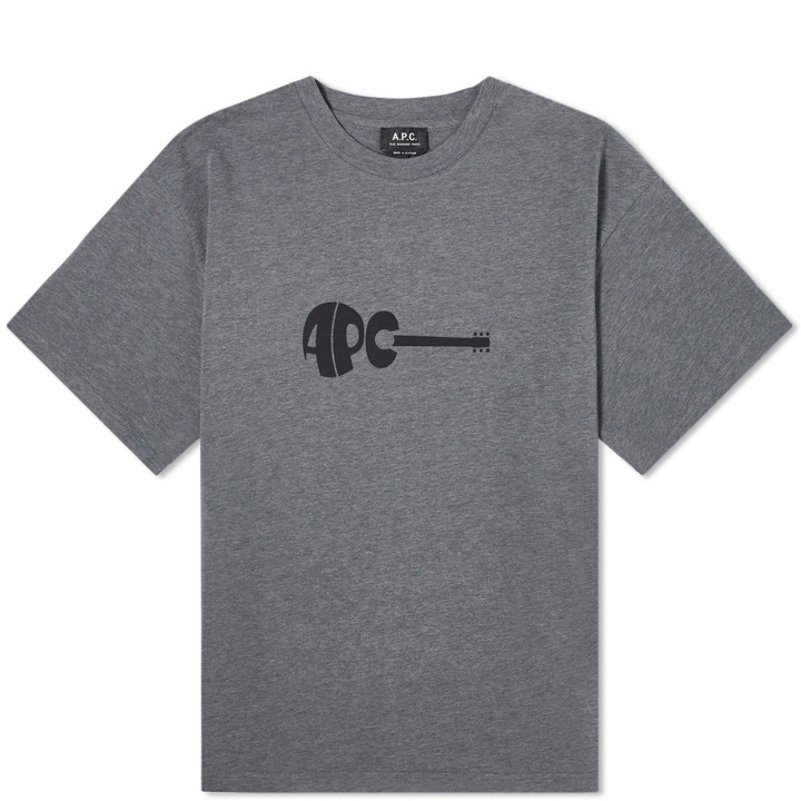 Photo: A.P.C. Mael Guitar Logo Tee