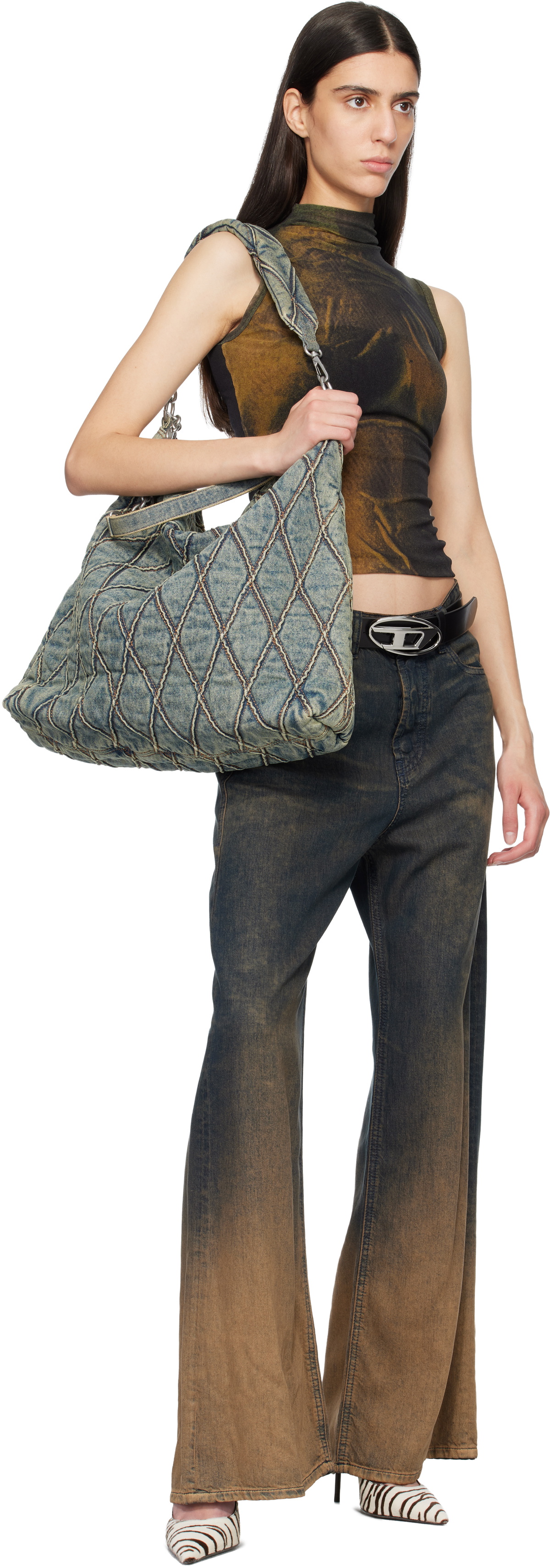 Diesel Blue Charm-D Bag