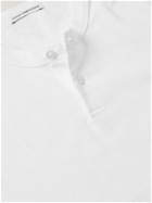 James Perse - Brushed Cotton-Blend Jersey Henley T-Shirt - White