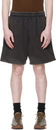 Entire Studios Black Standard Sweat Shorts