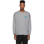 Opening Ceremony Grey Unisex OC Long Sleeve T-Shirt