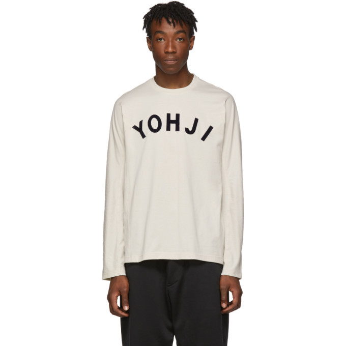 Photo: Y-3 Off-White Yohji Letters Long Sleeve T-Shirt