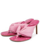 Jacquemus - Les Sandales Nocio 80 leather thong sandals