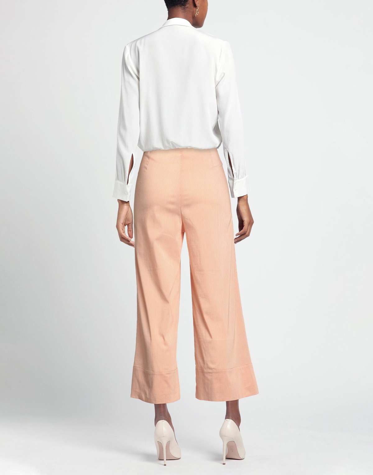 Alessia Santi Womens Pants Apricot